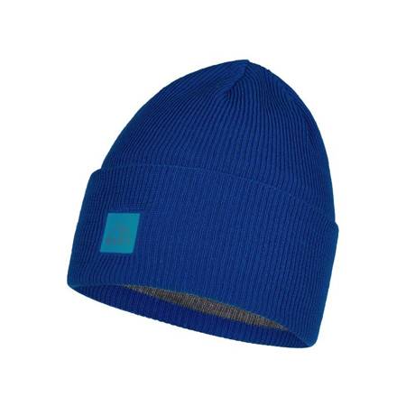 Čepice BUFF® Crossknit Hat SOLID AZURE BLUE