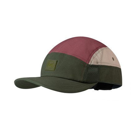 Sportowa czapka z daszkiem BUFF® 5 PANEL GO CAP DOMUS MILITARY