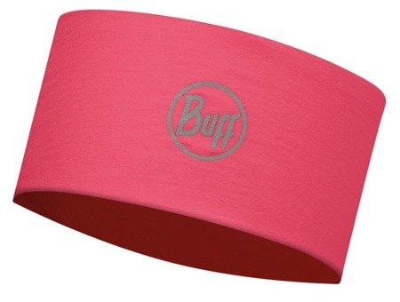 Opaska BUFF UV Headband R-Solid Raspberry Pink