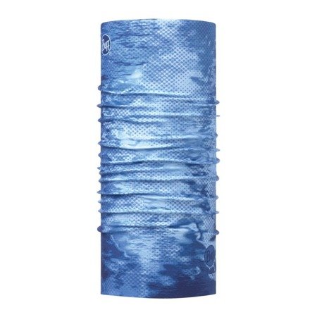 Chusta BUFF®  Coolnet UV+ Angler PELAGIC CAMO BLUE