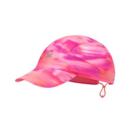 Składana czapka z daszkiem do biegania BUFF® PACK SPEED CAP R- SISH PINK FLUOR