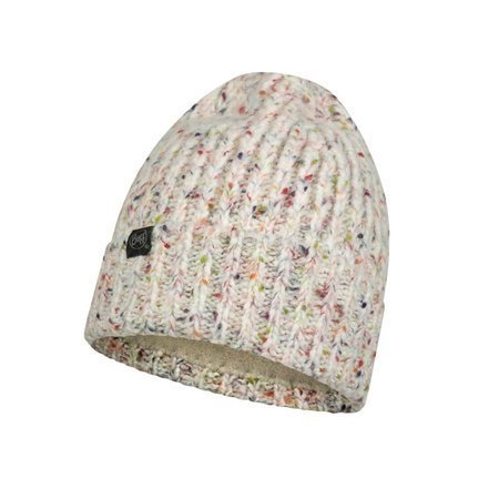Zimná čiapka BUFF® Knitted & Fleece Hat KIM WHITE