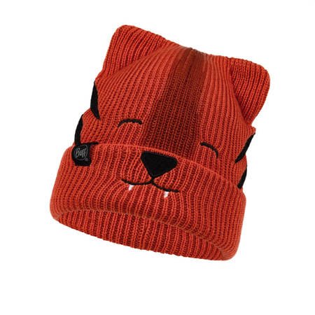 Czapka dla dzieci BUFF® Lifestyle Kids Knitted Hat FUNN TIGER TANGERINE