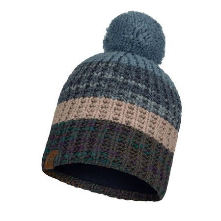 BUFF® Zimní Čepice Knitted & Fleece Hat Alina BLUE