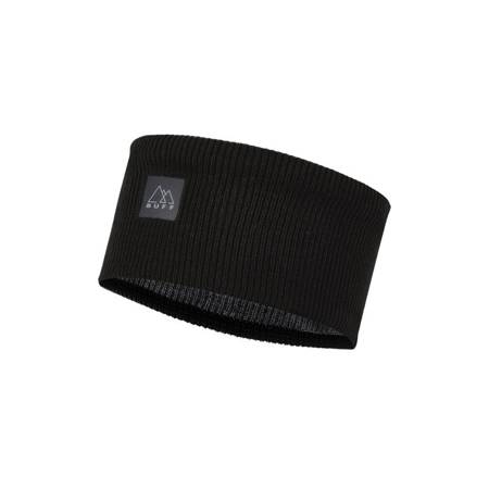 Opaska BUFF® CrossKnit Headband SOLID BLACK